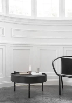 Turning Table, black ash fra<Audo Copenhagen Clearance