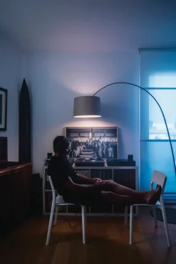 Twiggy Wood Gulvlampe fra<Foscarini