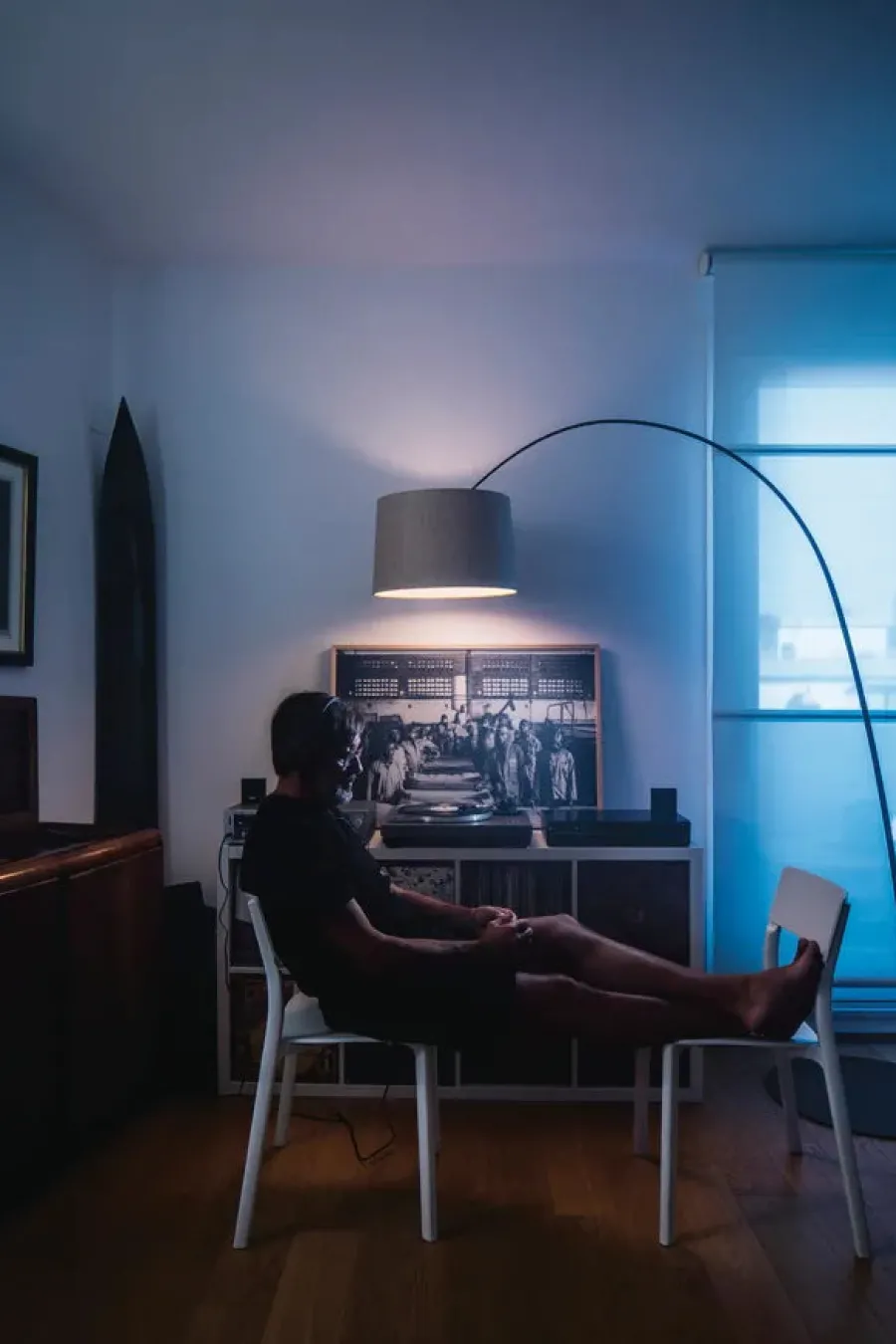 Twiggy Wood Gulvlampe fra<Foscarini