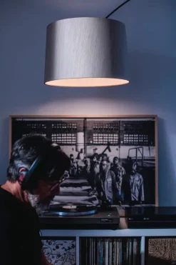 Twiggy Wood Gulvlampe fra<Foscarini