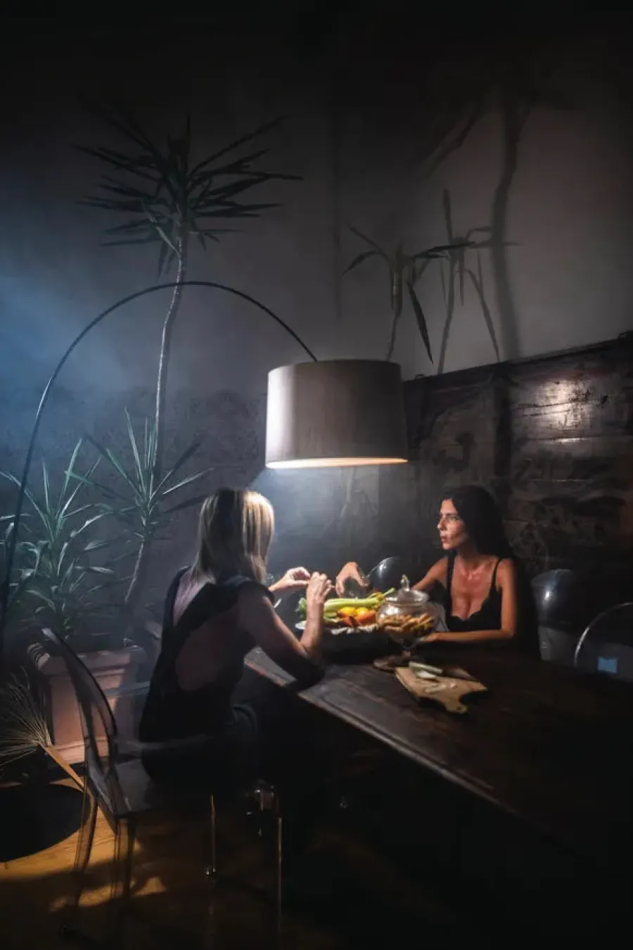 Twiggy Wood Gulvlampe fra<Foscarini