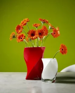 Twister vase fra (Rød)<Piet Hein