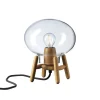 U6 Mini Hiti Bordlampe, klart glas/eg fra<FDB Møbler Sale