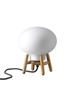 U6 Mini Hiti Bordlampe, opalt glas/valnød fra<FDB Møbler Sale
