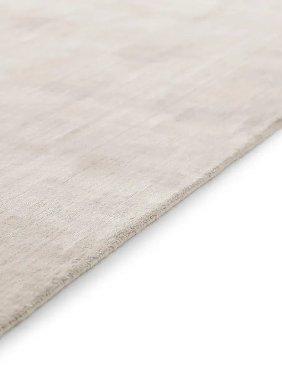 Uld/bambustæppe, Light Grey fra<Vipp