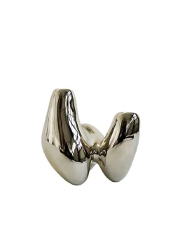 Unity Candleholder, silver fra<Hein Studio New