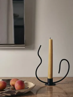 Valse Candleholder, low fra<Ferm Living Hot