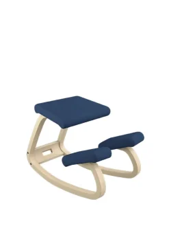 Variable balans stol, dark brown wood/revive 194 fra<Variér Clearance