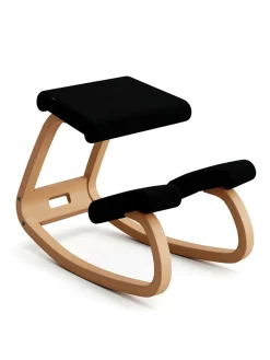 Variable balans stol, dark brown wood/revive 194 fra<Variér Clearance