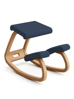 Variable Balans Stol, light brown wood/reflect 984 fra<Variér Best