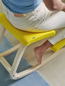 Variable Balans Stol, light brown wood/reflect 984 fra<Variér Best