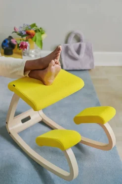 Variable Balans Stol, light brown wood fra<Variér Sale