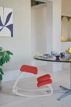 Variable Stol, light brown/vidar fra Varier Furniture<Variér Discount