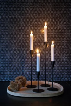 Venus Lysestage, sort fra<Piet Hein Outlet