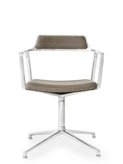 452 Swivel Chair, dark sand fra<Vipp Discount