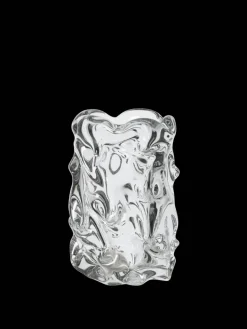 Virelle Vase Clear, H18 fra<Ferm Living Clearance