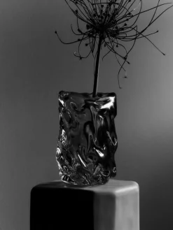 Virelle Vase Clear H24 fra<Ferm Living Discount