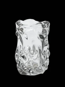 Virelle Vase Clear H24 fra<Ferm Living Discount