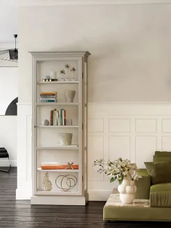 Vitrineskab Classic V1, antracit fra<Lindebjerg Design Sale