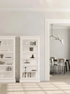 Vitrineskab Classic V3, hvid fra<Lindebjerg Design Sale