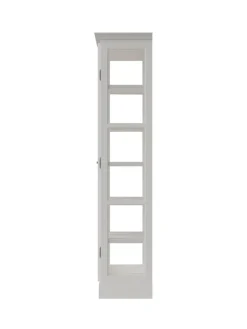 Vitrineskab Classic V2, hvid fra<Lindebjerg Design