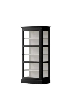 Vitrineskab Classic V3, sort fra<Lindebjerg Design Clearance