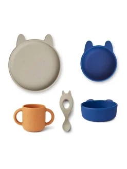 Vivi Silicone Set, rabbit/mist multi mix fra<Liewood Best