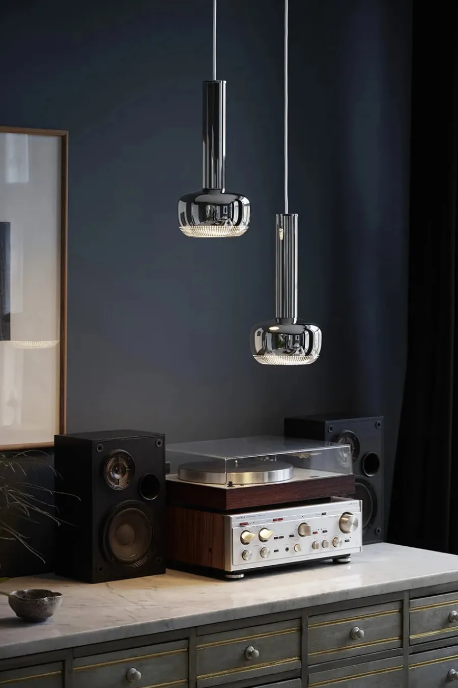 VL56 Pendel, højglansforkromet fra<Louis Poulsen Best