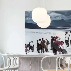 VL45 Radiohus Pale Rose Pendel 250 fra<Louis Poulsen