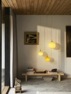 VL45 Radiohuspendel 250, pale yellow fra<Louis Poulsen Best