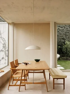 VLA75S Foyer bænk, eg olie af Vilhelm Lauritzen<Carl Hansen & Søn Discount