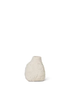 Vulca Mini Vase, Off-white stone fra<Ferm Living Sale