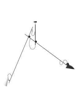 VV Cinquanta Suspension Lampe, m. sort/hvid skærme fra<Astep Sale