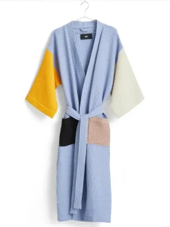 Waffle badekåbe, glacier multi fra<HAY Best