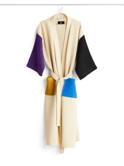 Waffle Badekåbe, off-white multi fra<HAY Sale