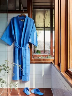 Waffle Badekåbe, sky blue fra<HAY Clearance