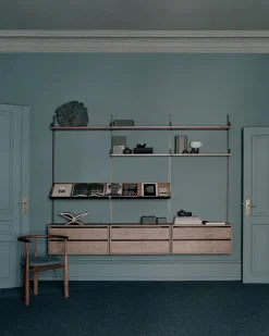 Wardrobe Shelf Cabinet w. Drawers fra<New Works Discount