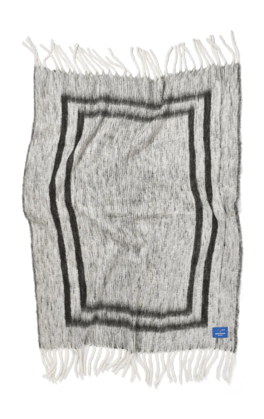 Weekend Plaid, creme & ink fra<Bongusta Clearance