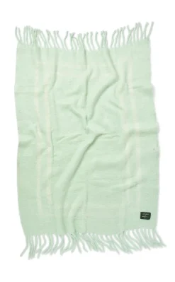 Weekend Plaid, mint & creme fra<Bongusta