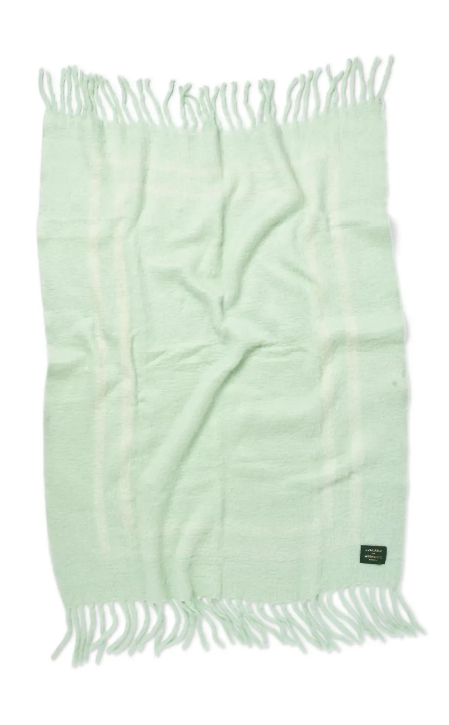 Weekend Plaid, mint & creme fra<Bongusta