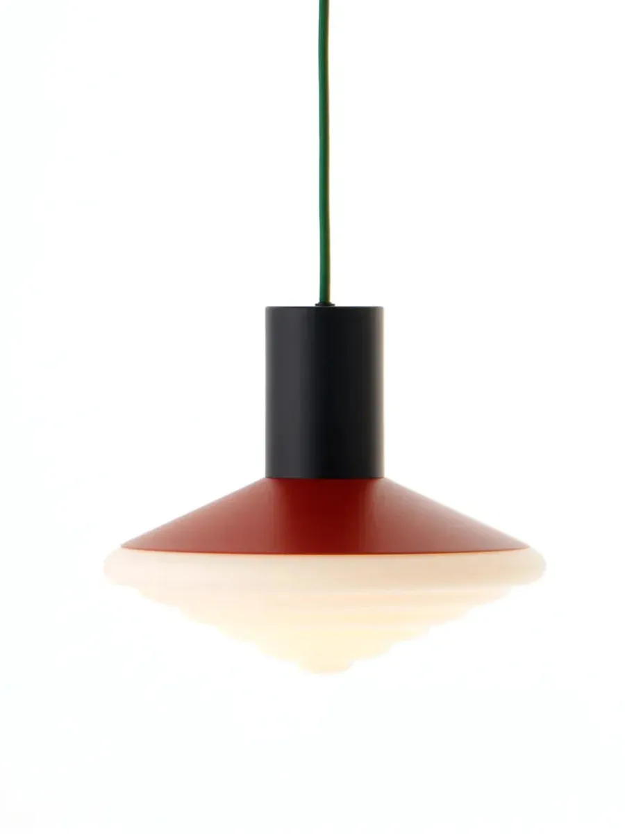 Whipped Pendant Lamp, pure green fra<LEO Objects Outlet