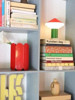 Whipped Portable Table Lamp, luminous orange fra<LEO Objects