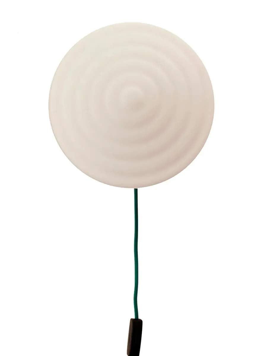 Whipped Wall Lamp, pure green fra<LEO Objects Clearance