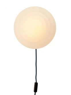 Whipped Wall Lamp, pure green fra<LEO Objects Clearance
