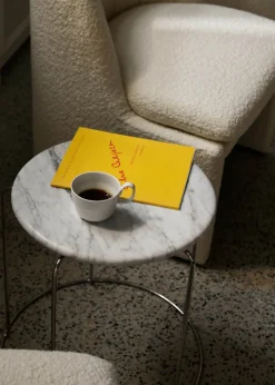 Wire Stool Marble Top VP11 af Verner Panton<&Tradition Hot