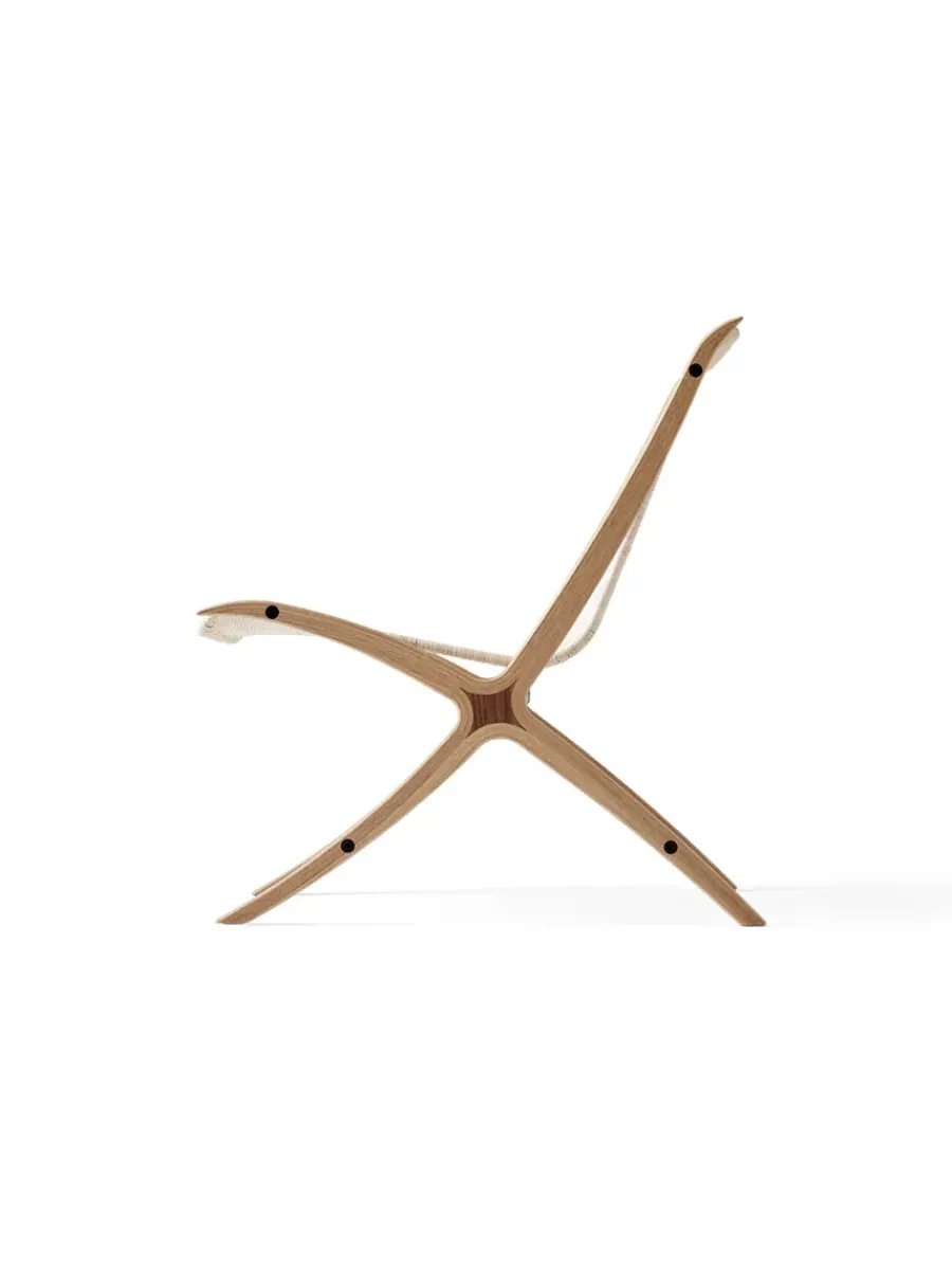 X Lounge Chair HM10 fra<&Tradition Online