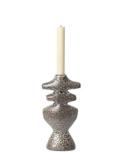 Yara Candle Holder Large, brown spot fra<Ferm Living Outlet
