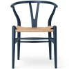 Y-stol CH24 Soft Blue af Hans J. Wegner<Carl Hansen & Søn Best