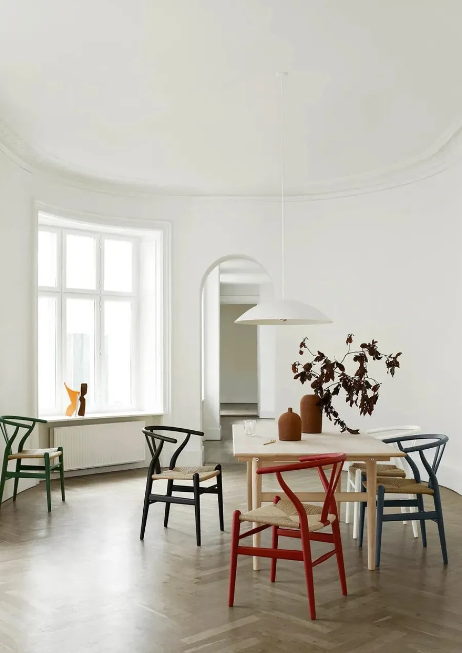 Y-stol CH24 Soft Seaweed af Hans J. Wegner<Carl Hansen & Søn Best