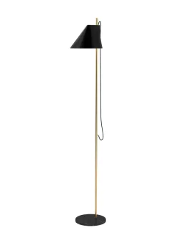 Yuh Brass gulvlampe fra<Louis Poulsen Outlet